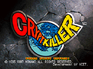 Crypt Killer Title Screen